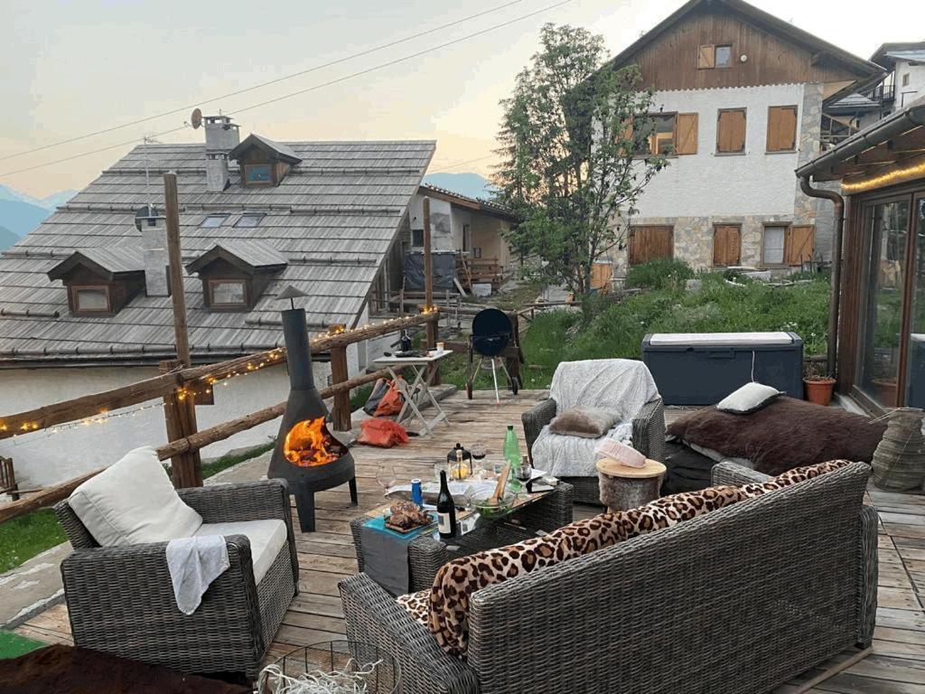 Chalet Sestriere Champlas du Col Экстерьер фото